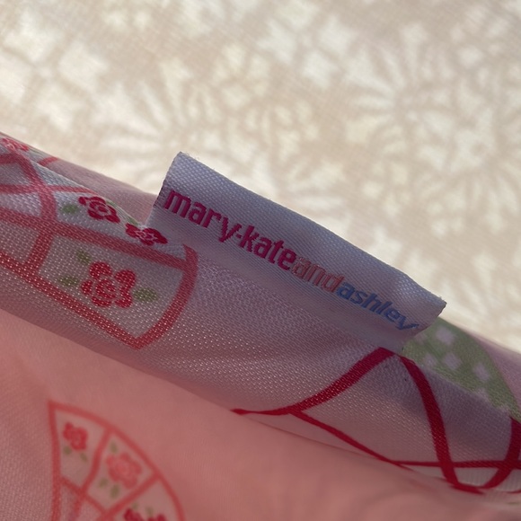 Mary Kate & Ashley girls size 12 pajama top peach with fan print 100% polyester - Picture 4 of 6